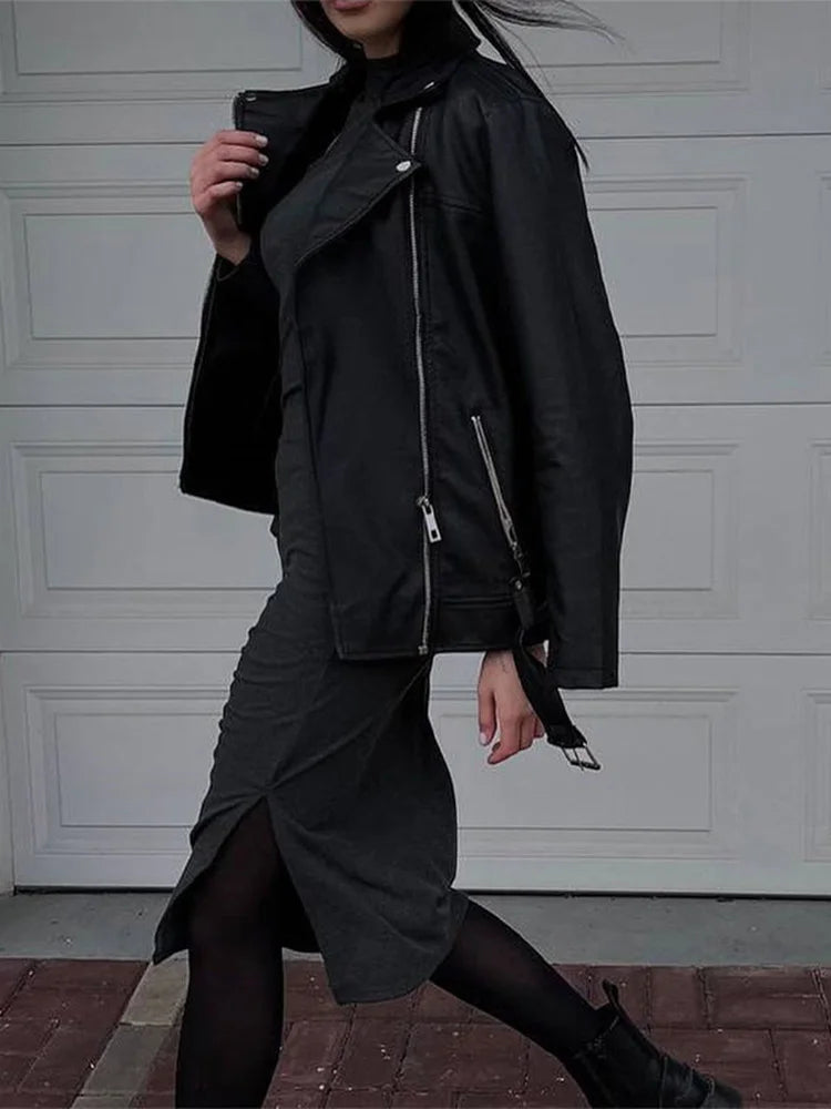 Julia Fashion - Cut Out Midi Elegant O-neck Long Sleeve Solid Casual Mini Dress