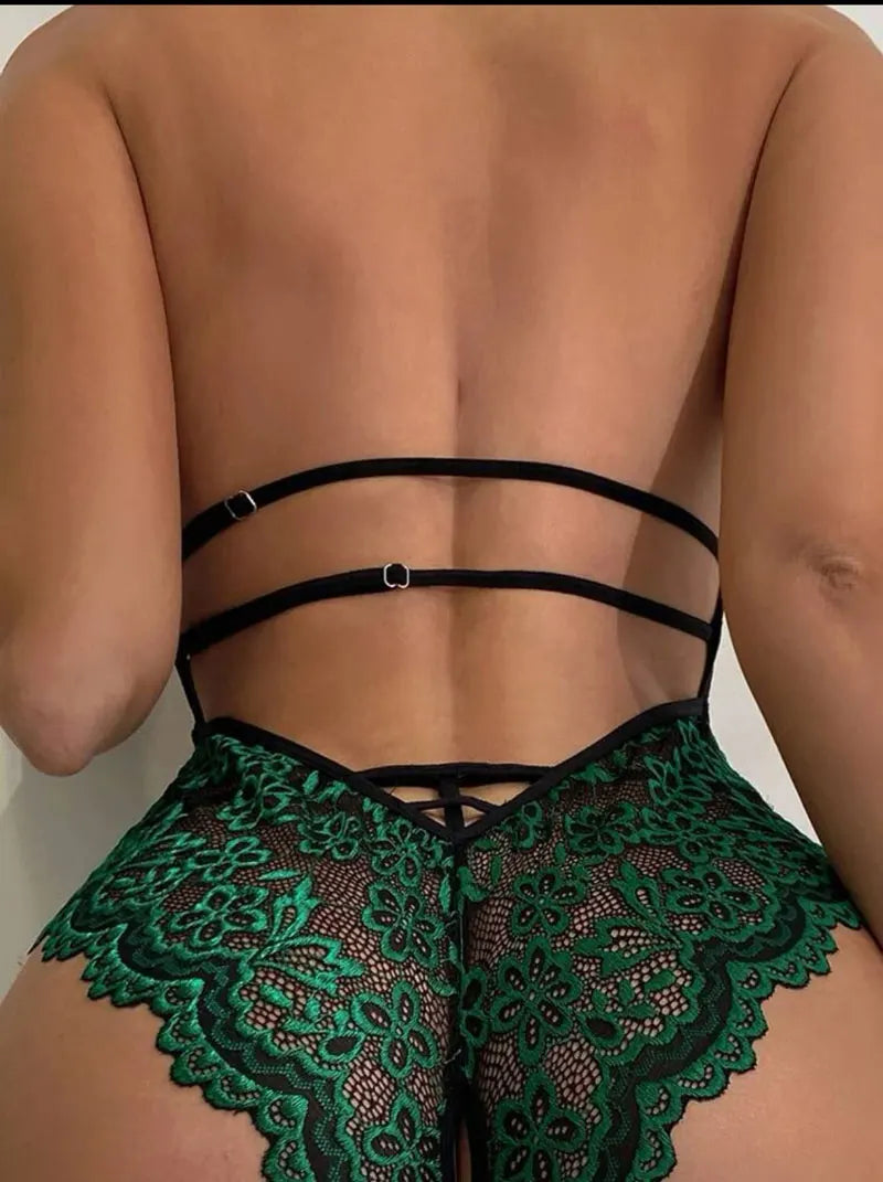 JuliaFashion - Erotic Sexi Costumes Babydoll Bodysuit Lenceria Sex Underwear Lingeries