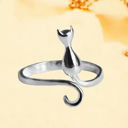 JuliaFashion-Luxury Designer Cat Engagement Ring