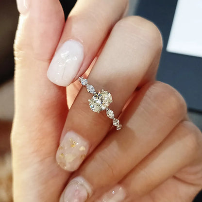 JuliaFashion-Dainty Proposal Ring for Lover