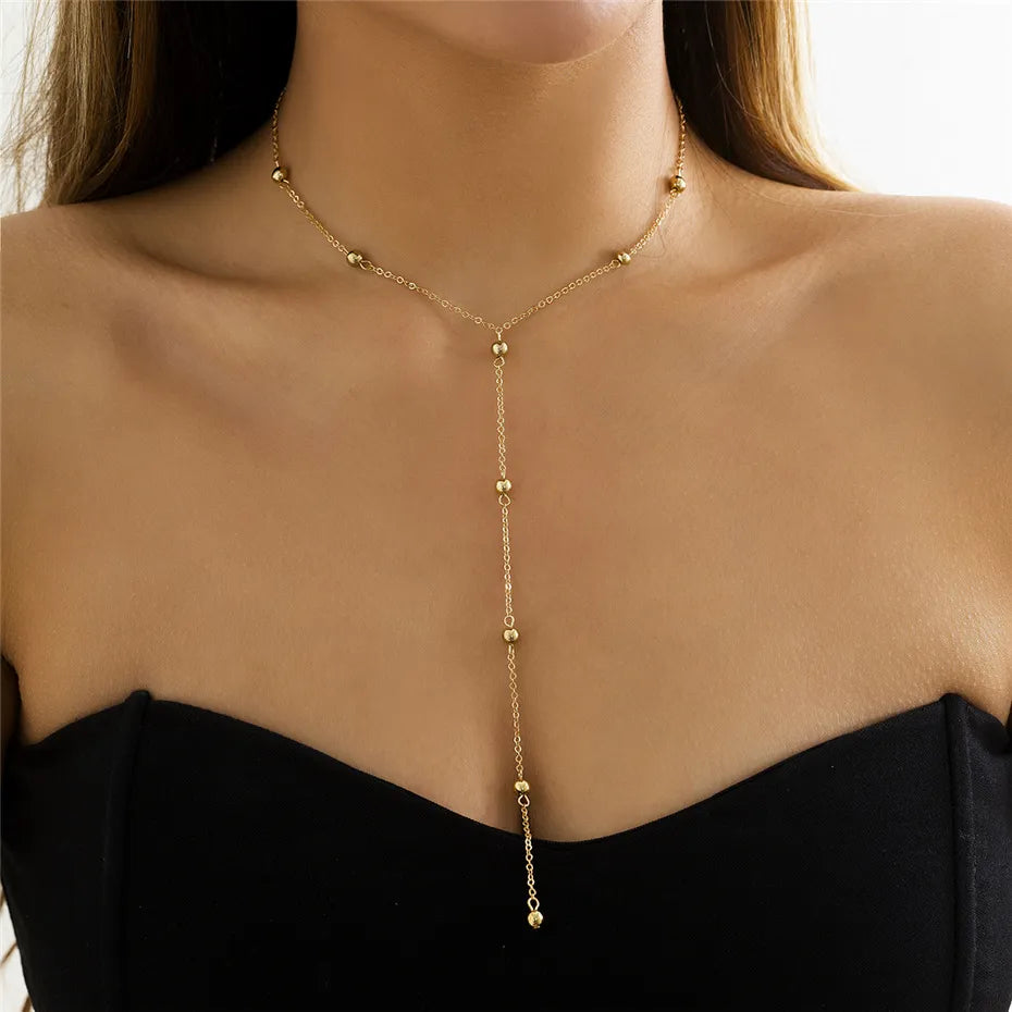 JuliaFashion - 2024 Vintage Tassel Long Necklace