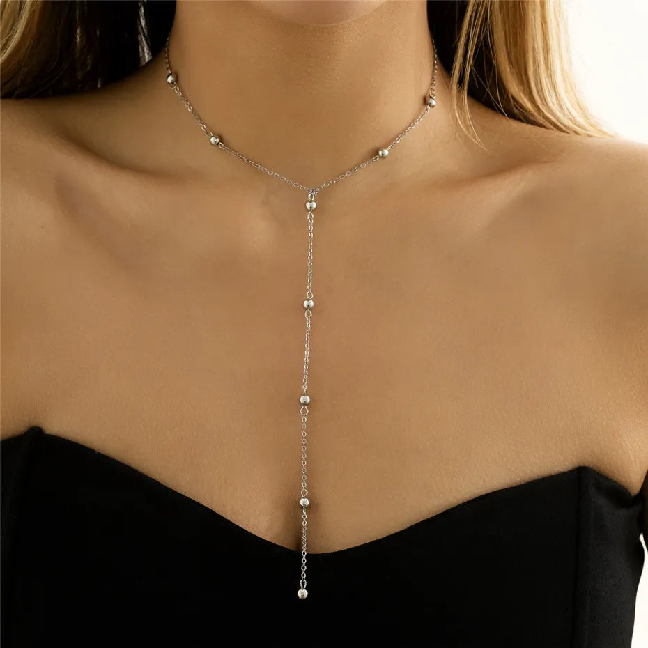 JuliaFashion - 2024 Vintage Tassel Long Necklace