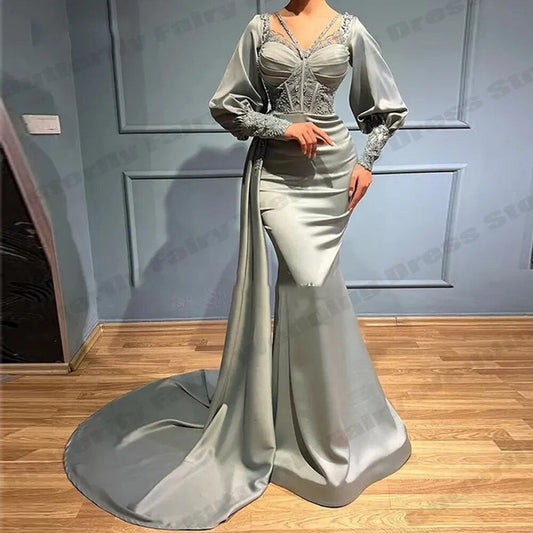 JuliaFashion-Luxurious Exquisite Lace Applique Dress