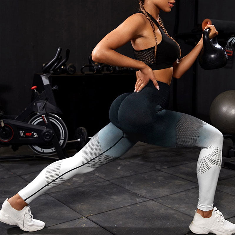 JuliaFashion-High Waist Butt Lift Yoga Push Up Gym Pant