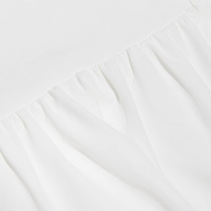 JuliaFashion - 2024 Suninheart White Sleeveless A Line Cutout Dress